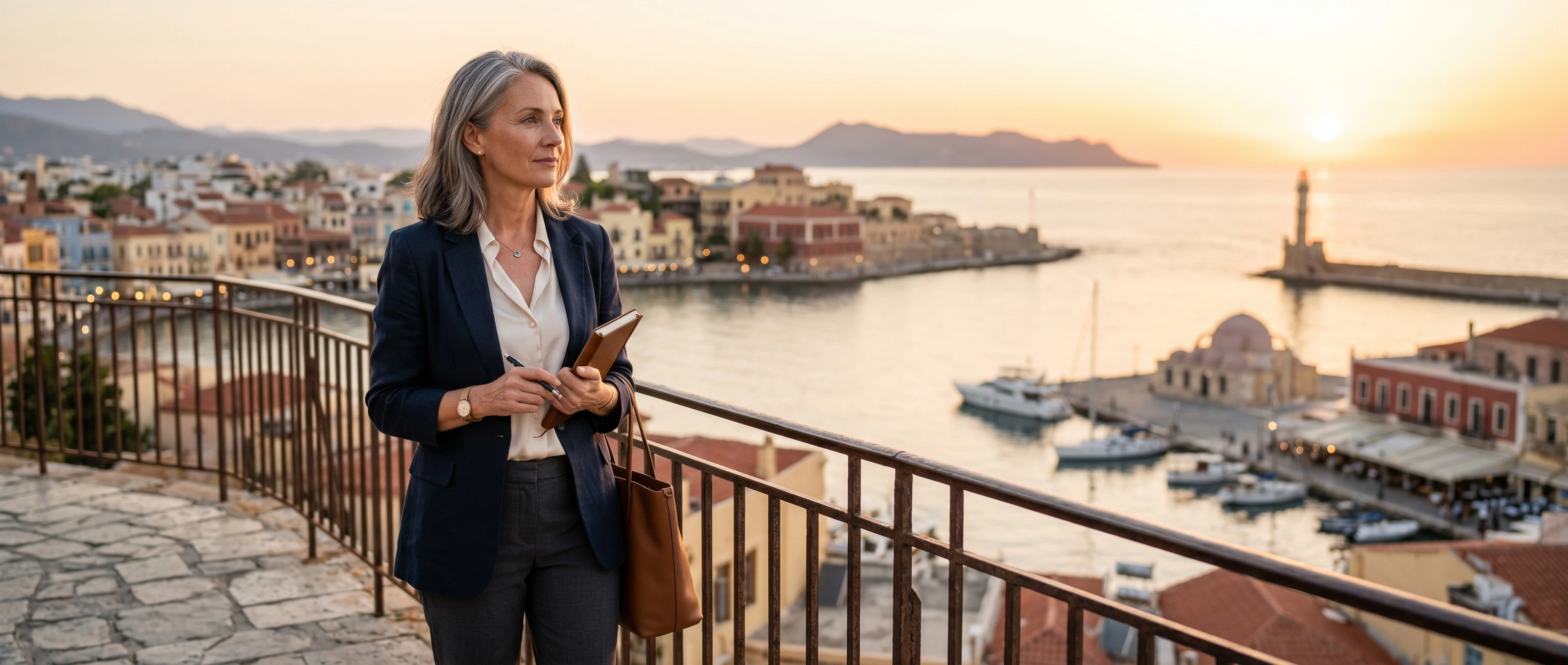 Business class to Crete