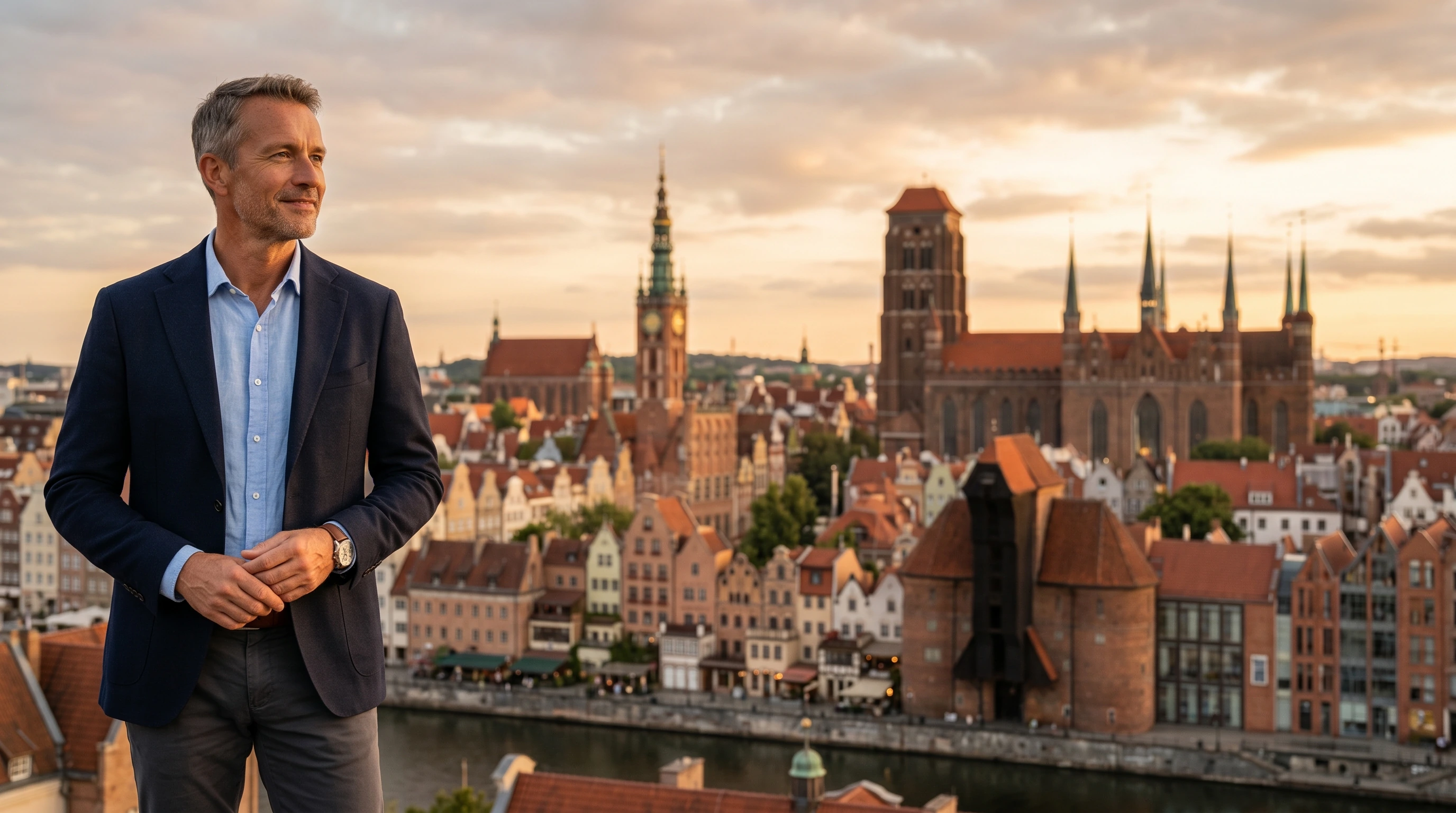 Business class flights to Gdansk