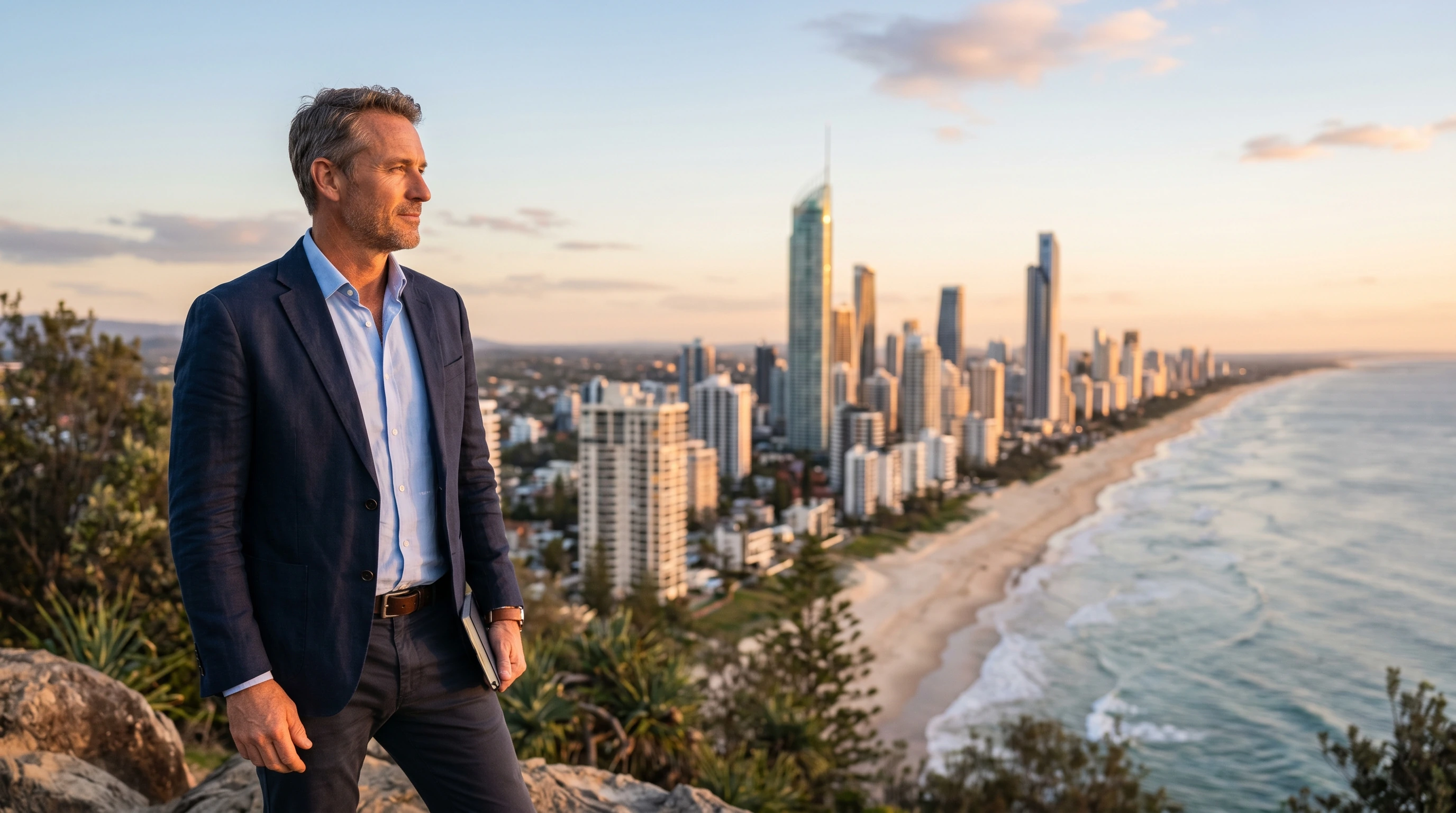 Business class to Gold Coast