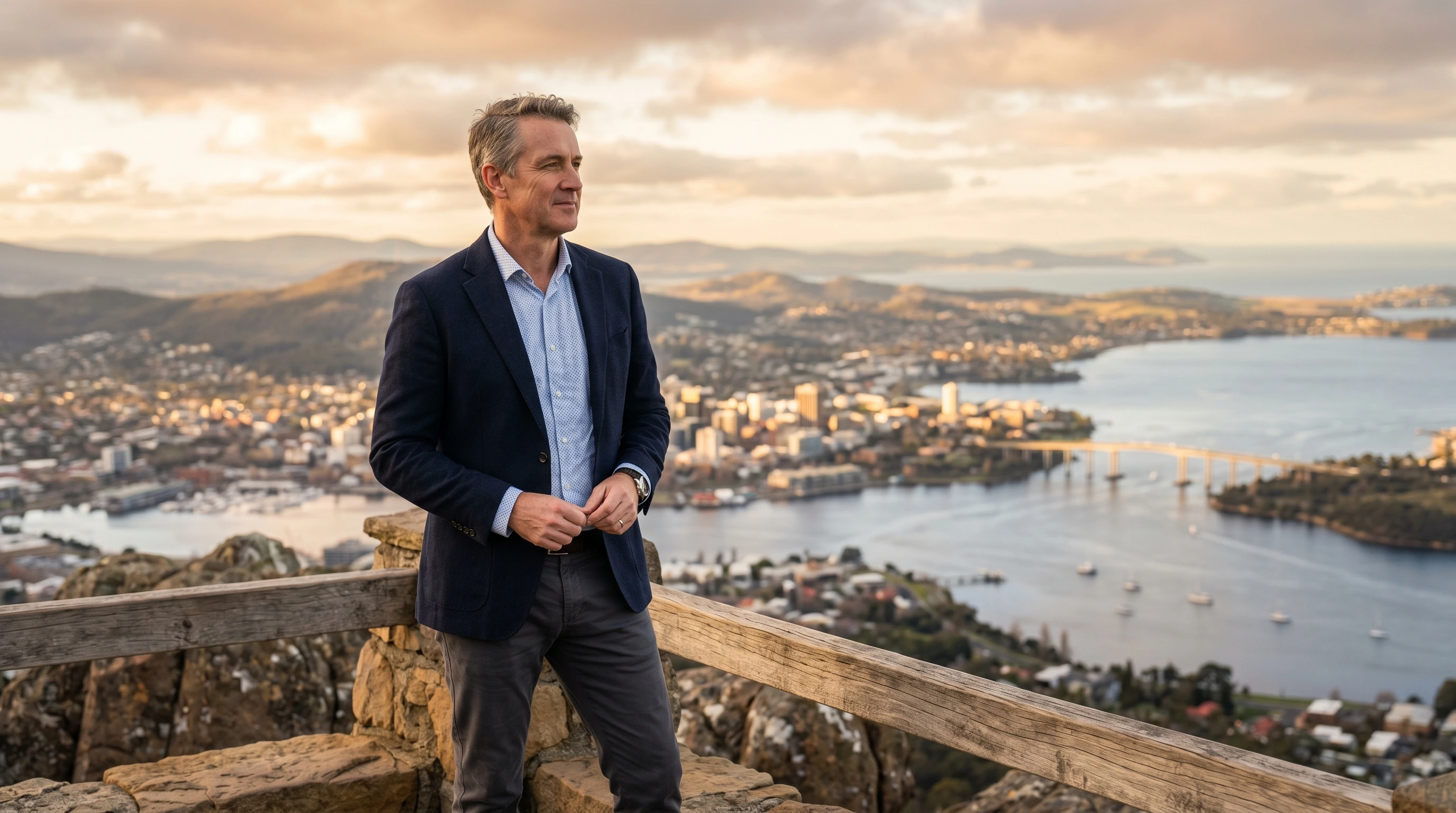 Business class to Hobart