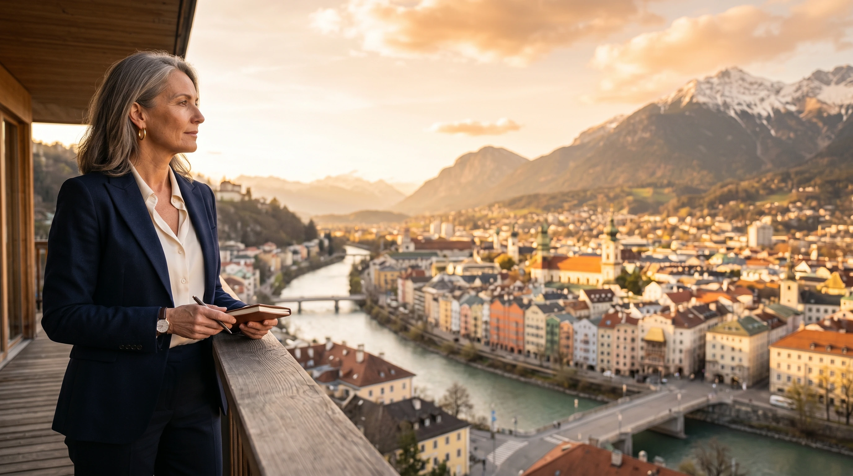 Business class to Innsbruck