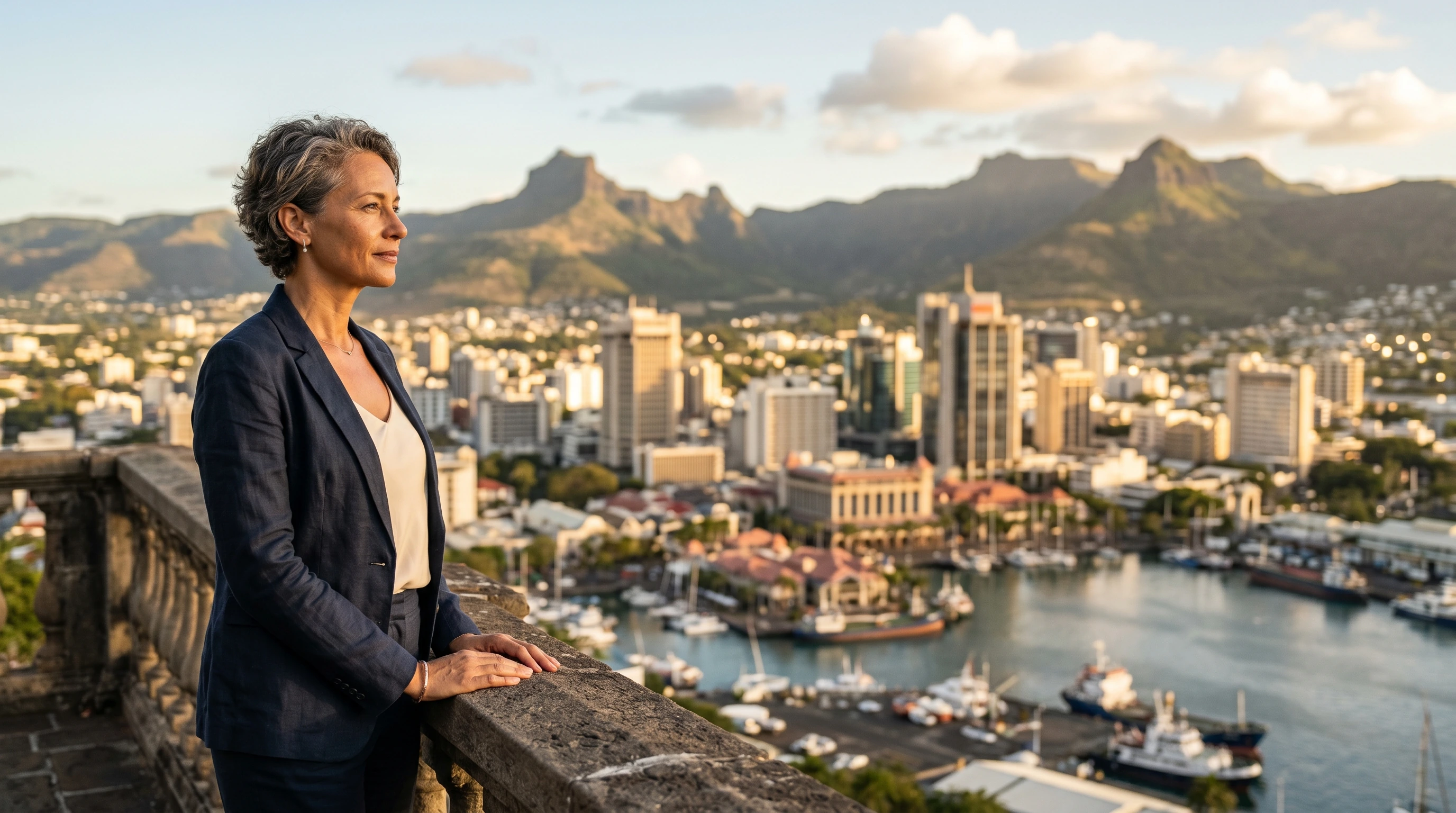 Business class to Mauritius