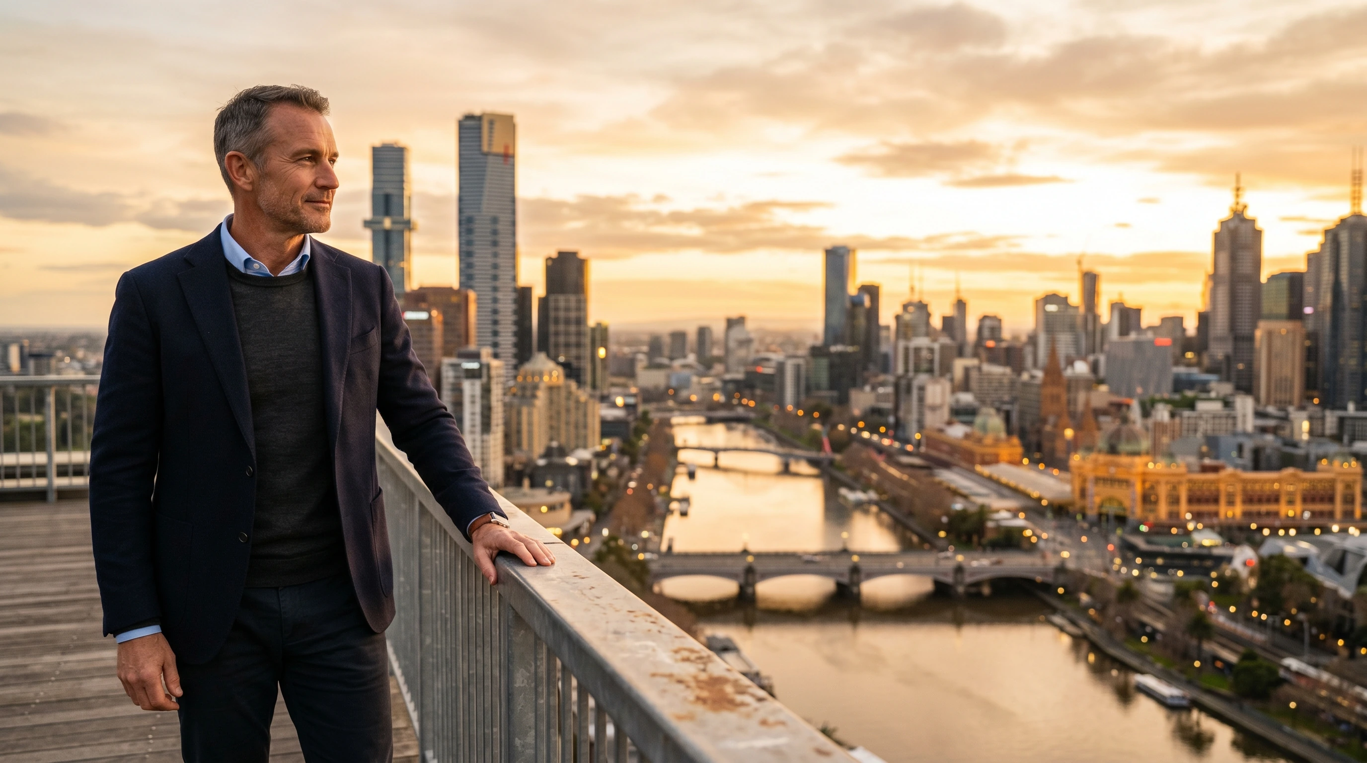 Business class to Melbourne
