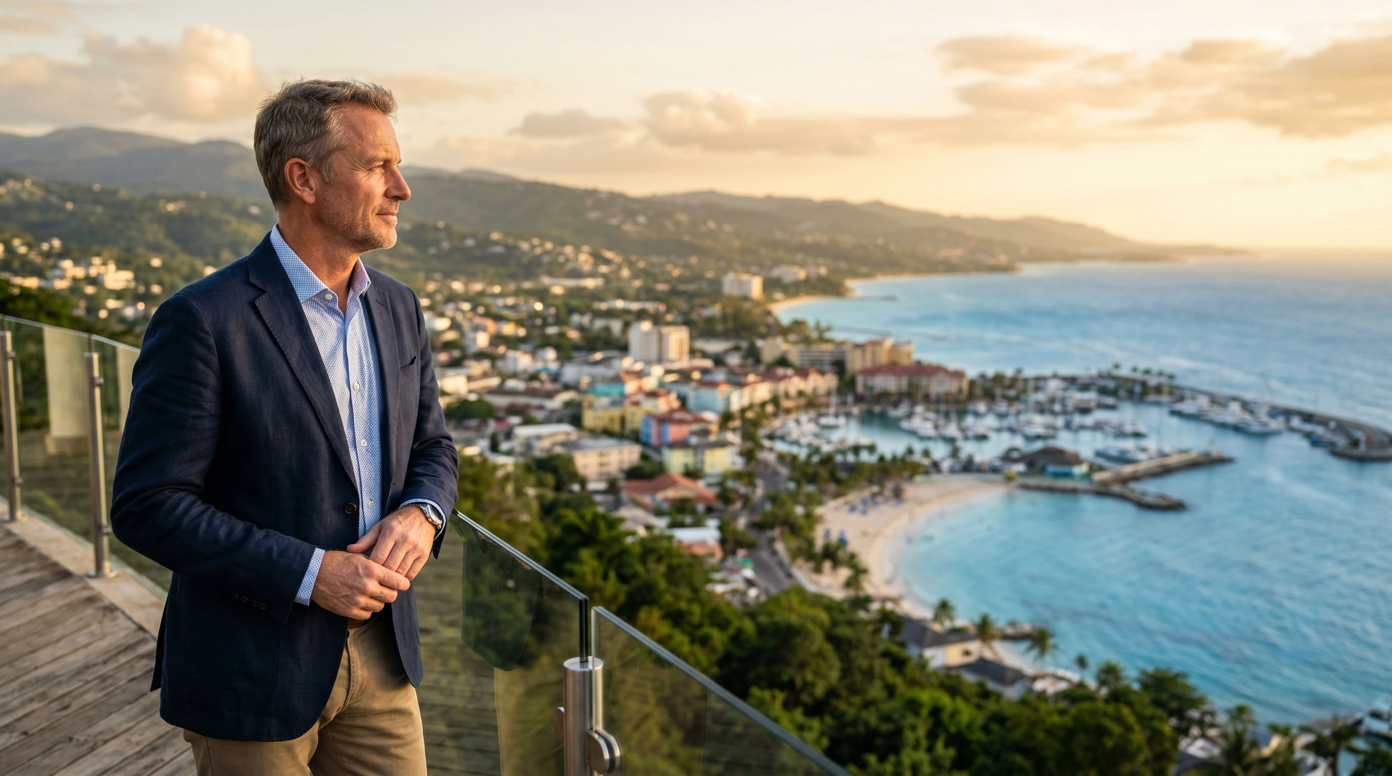 Business class to Montego Bay