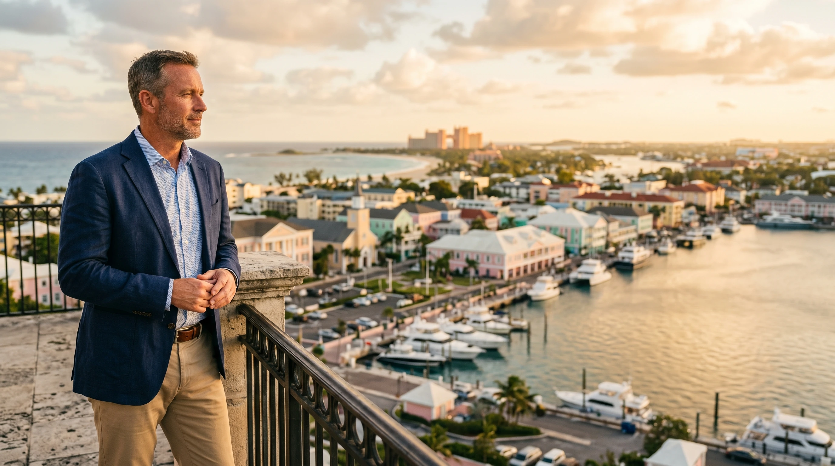 Business class to Nassau