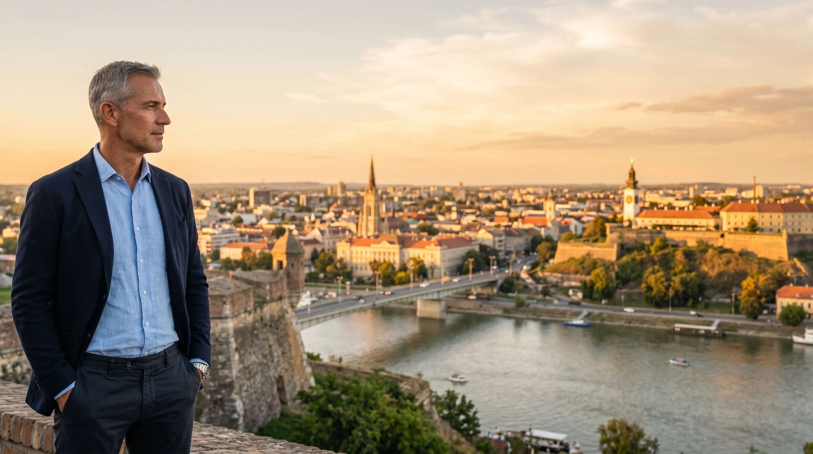 Business class flights to Novi Sad