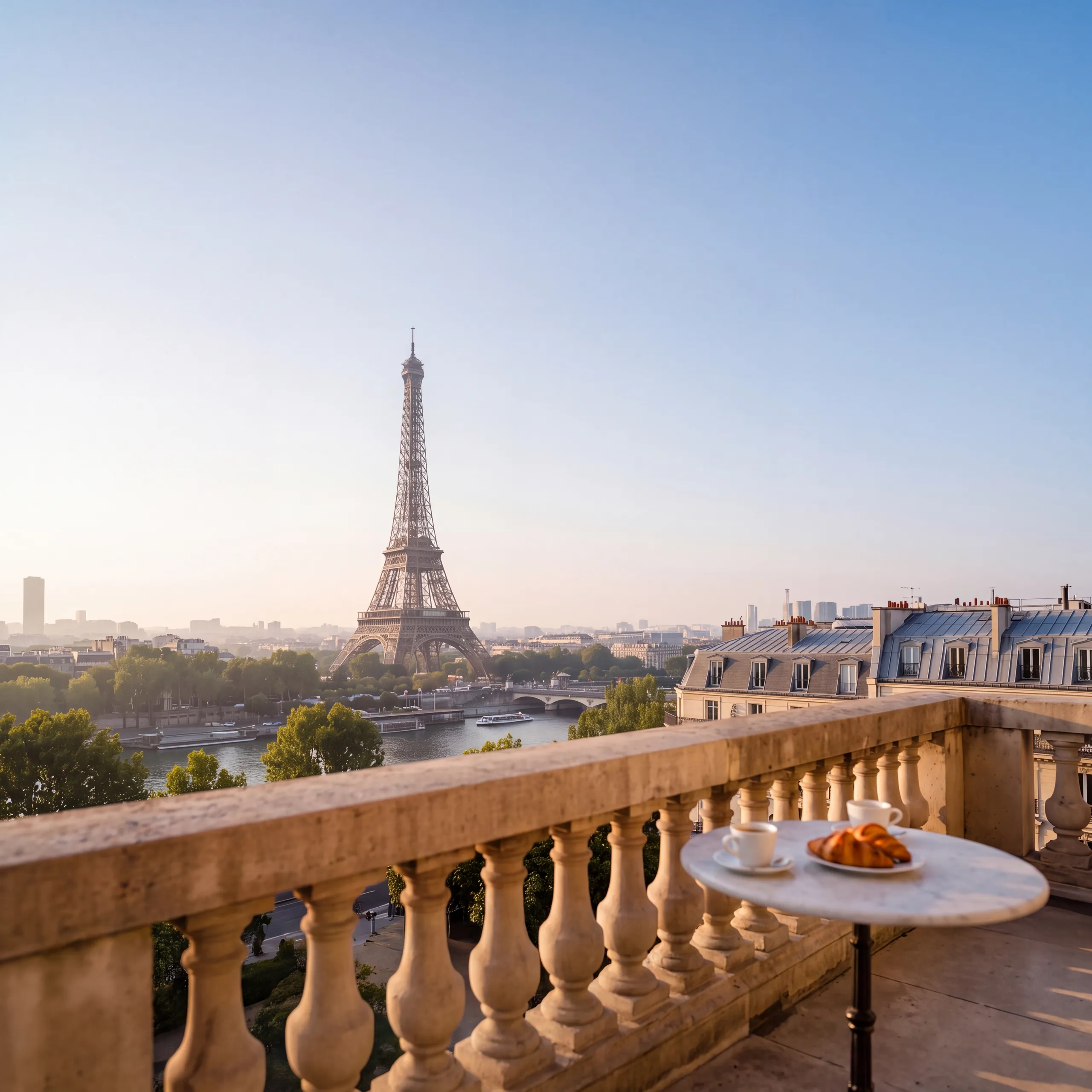 Business class to Paris