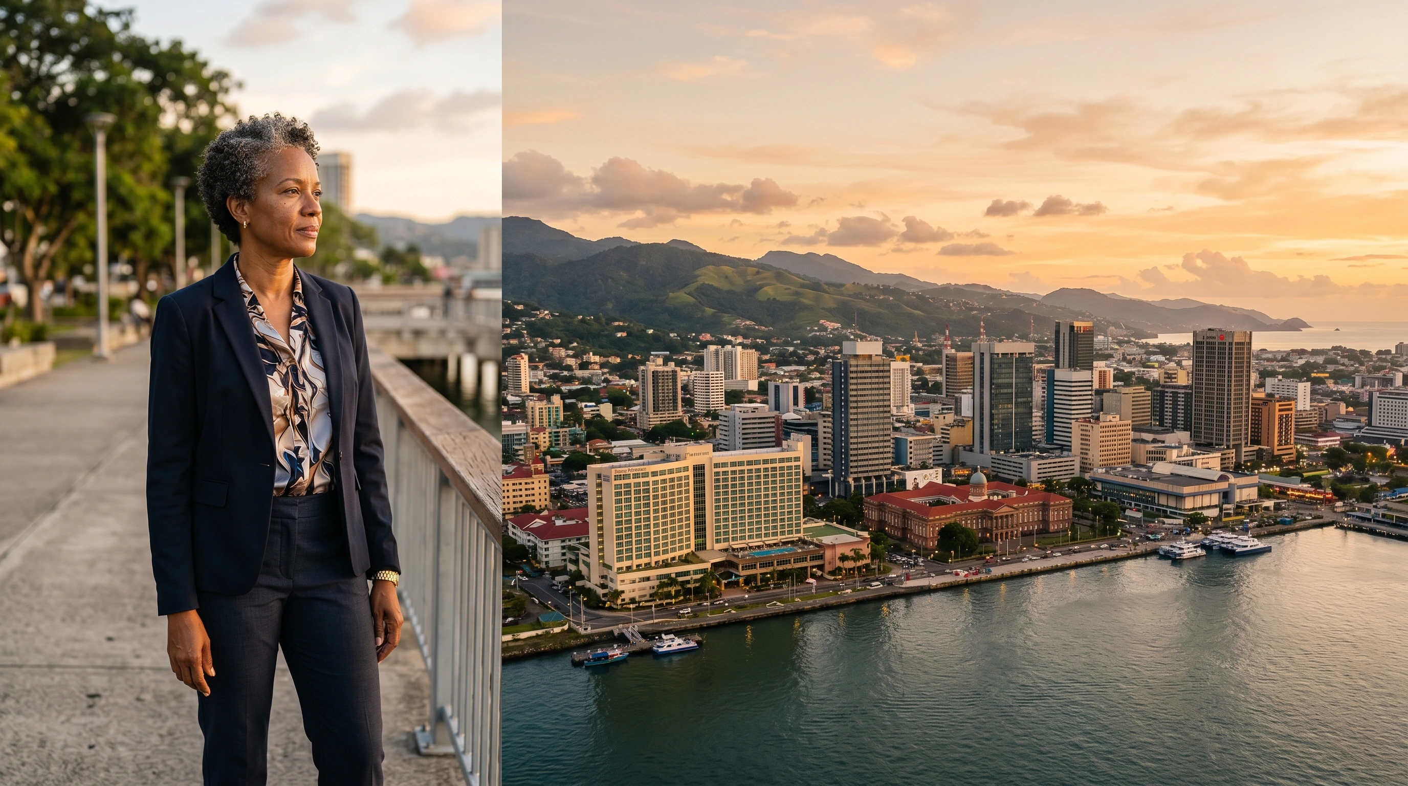 Business class to Port of Spain