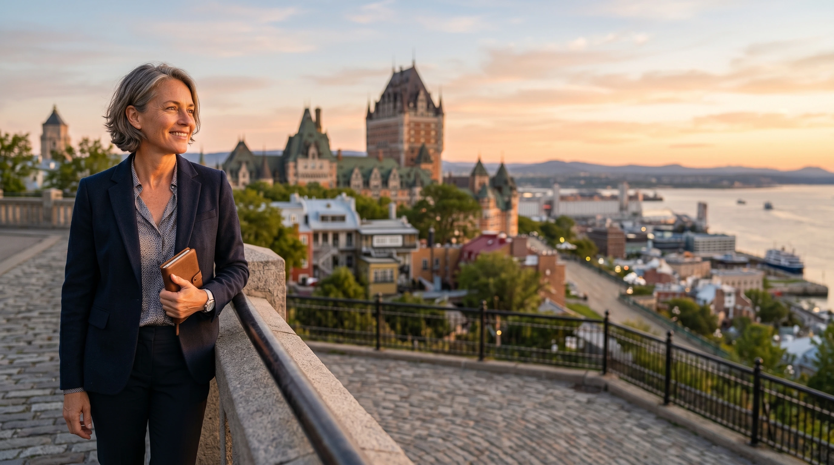 Business class to Quebec City