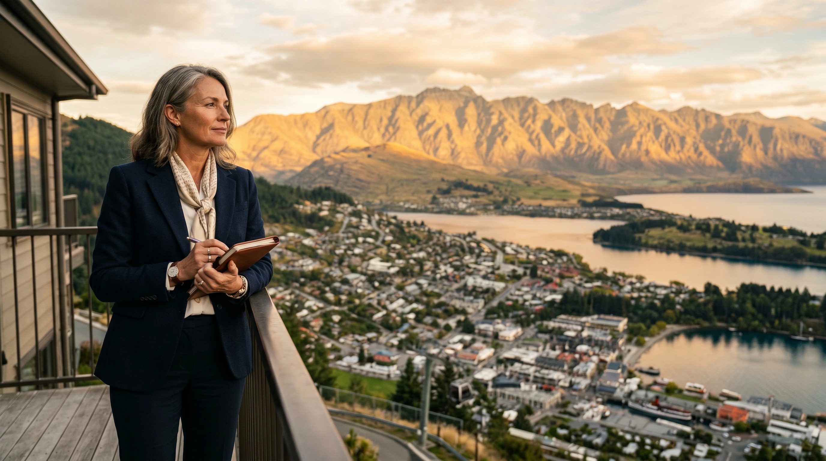 Business class to Queenstown