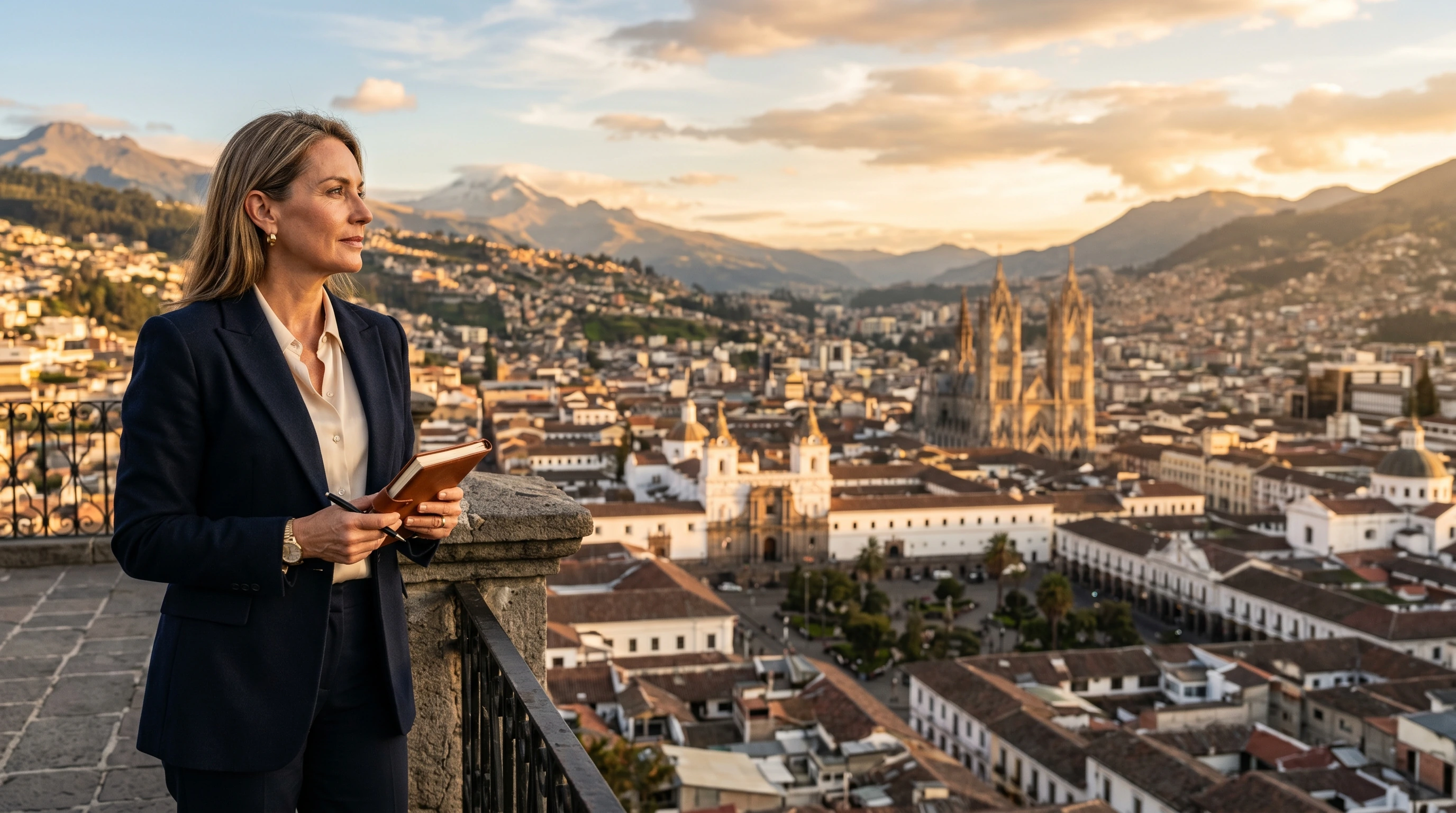Business class to Quito