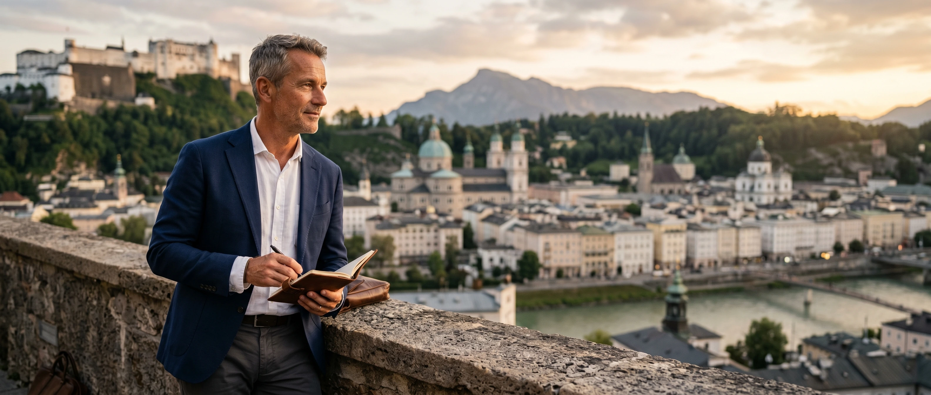 Business class to Salzburg