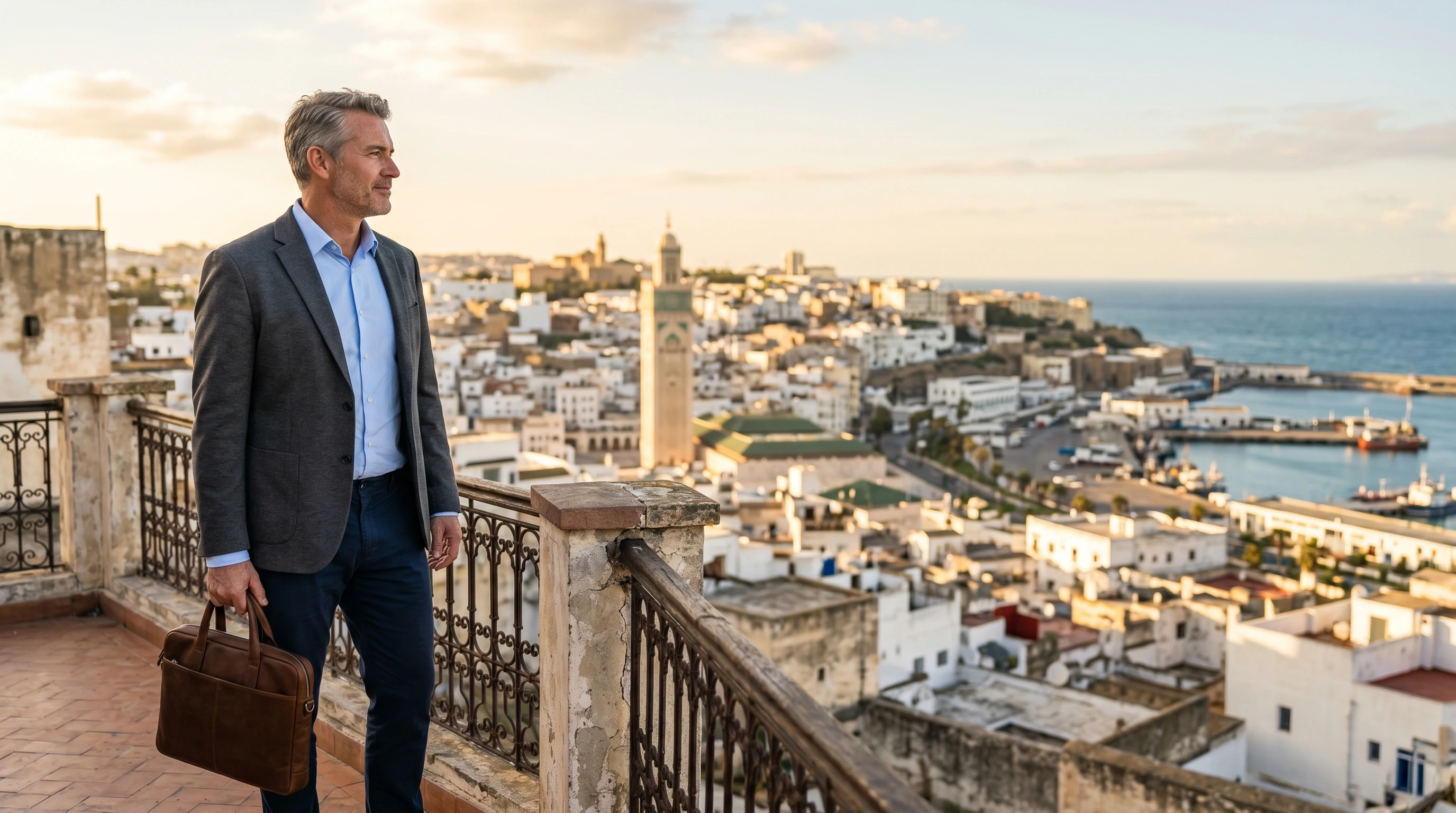 Business class to Tangier