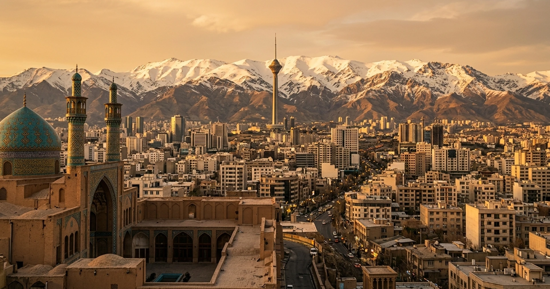Business class to Tehran