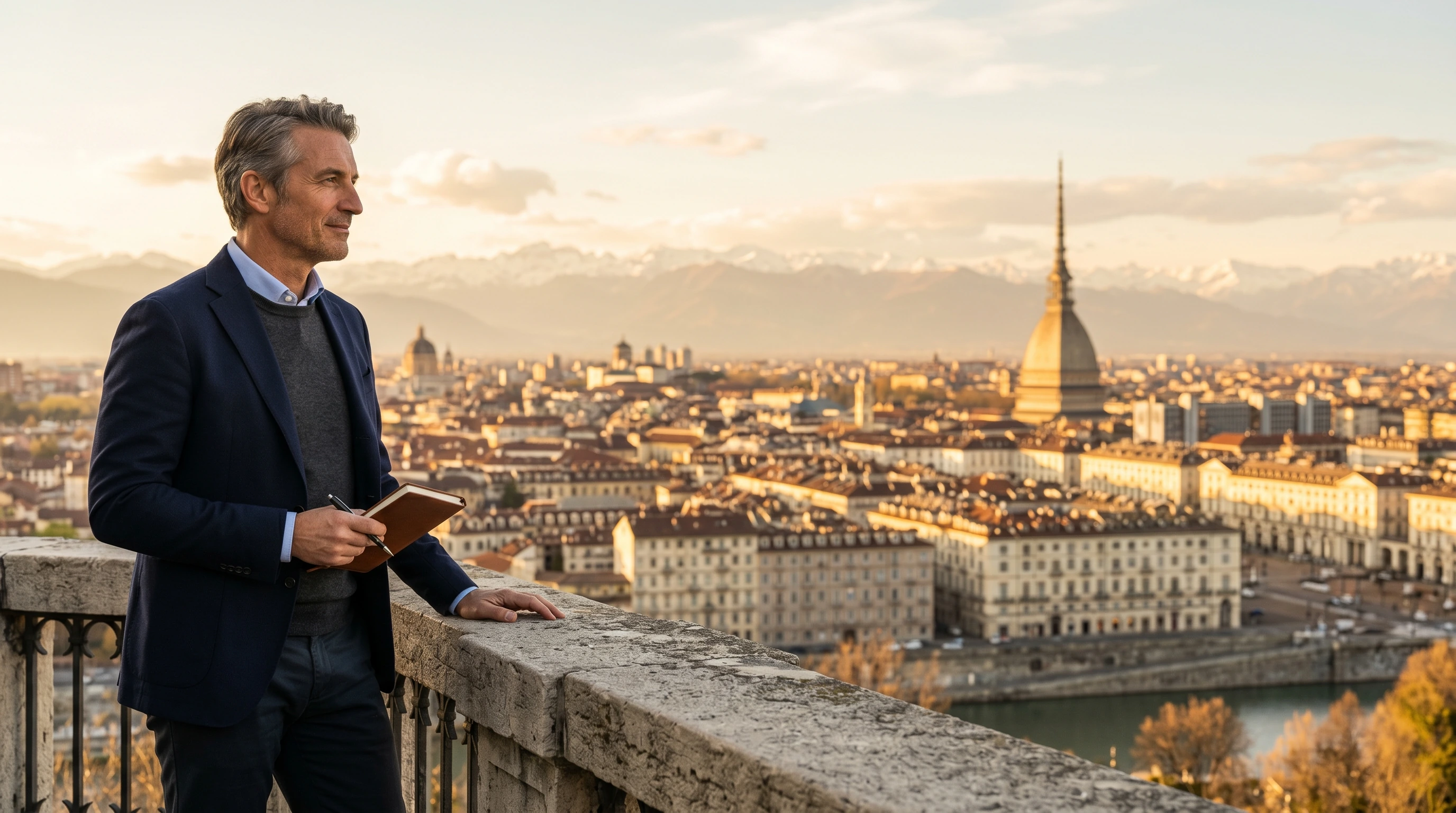 Business class to Turin