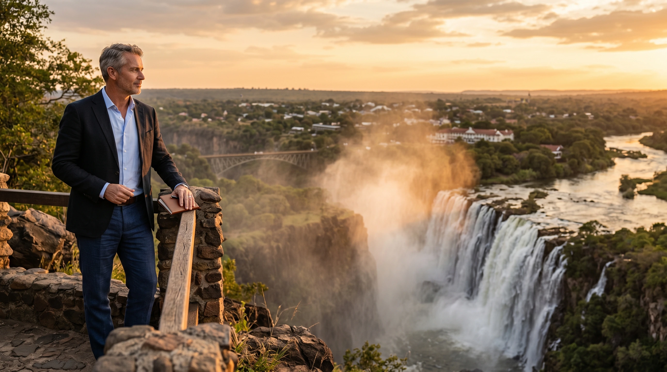 Business class to Victoria Falls