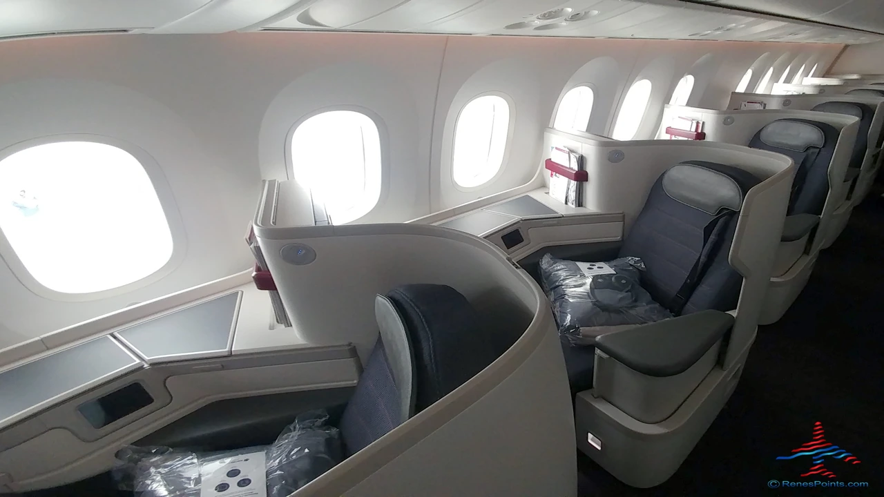 Aeroméxico business class seat