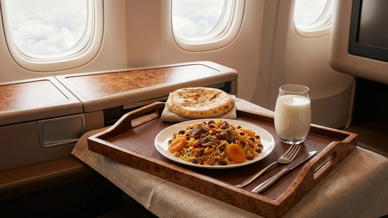 Air Astana business class seat