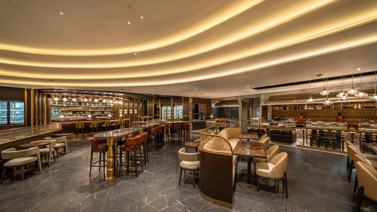 Air India business class lounge