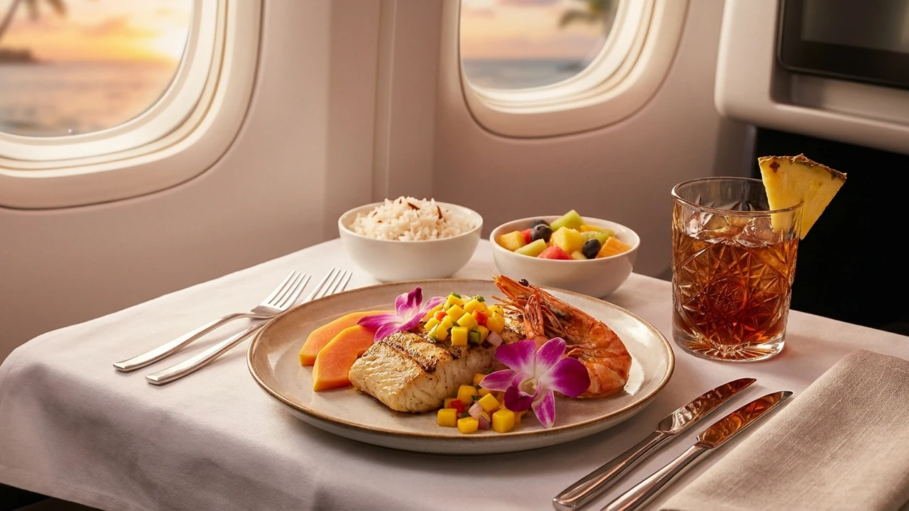 Air Mauritius business class cabin