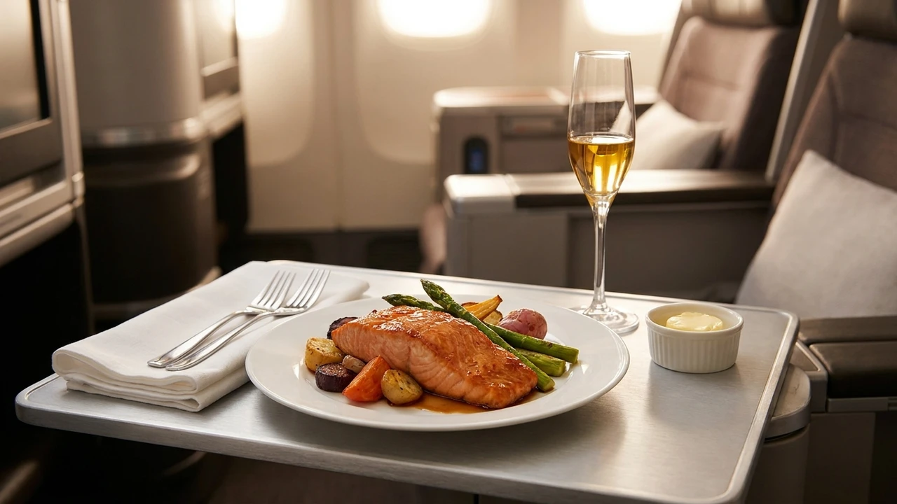 Air Transat business class seat