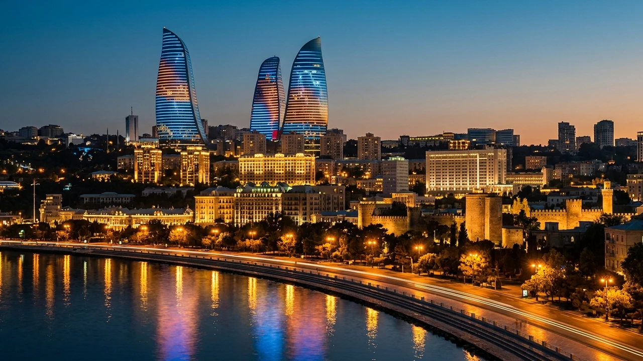 Azerbaijan Airlines business class cabin - premium experience