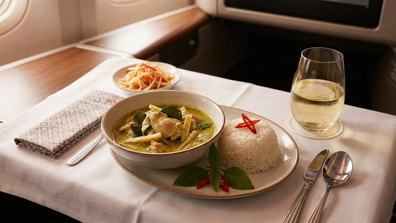 Bangkok Airways business class seat