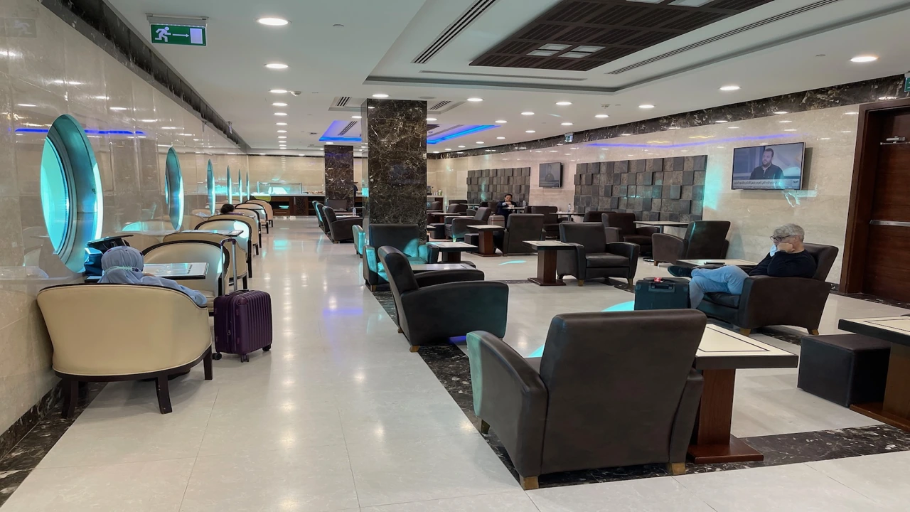 EgyptAir business class lounge