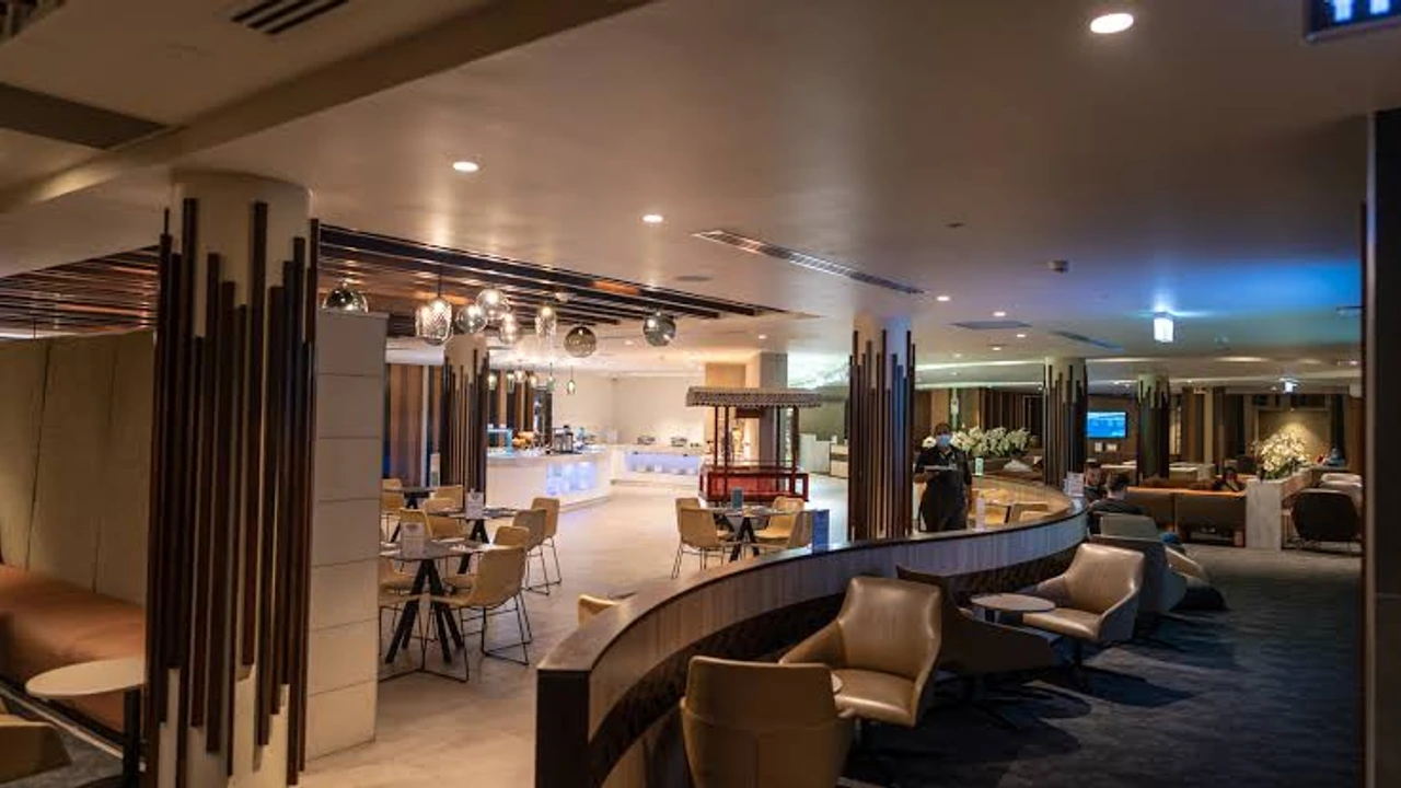 Fiji Airways business class lounge