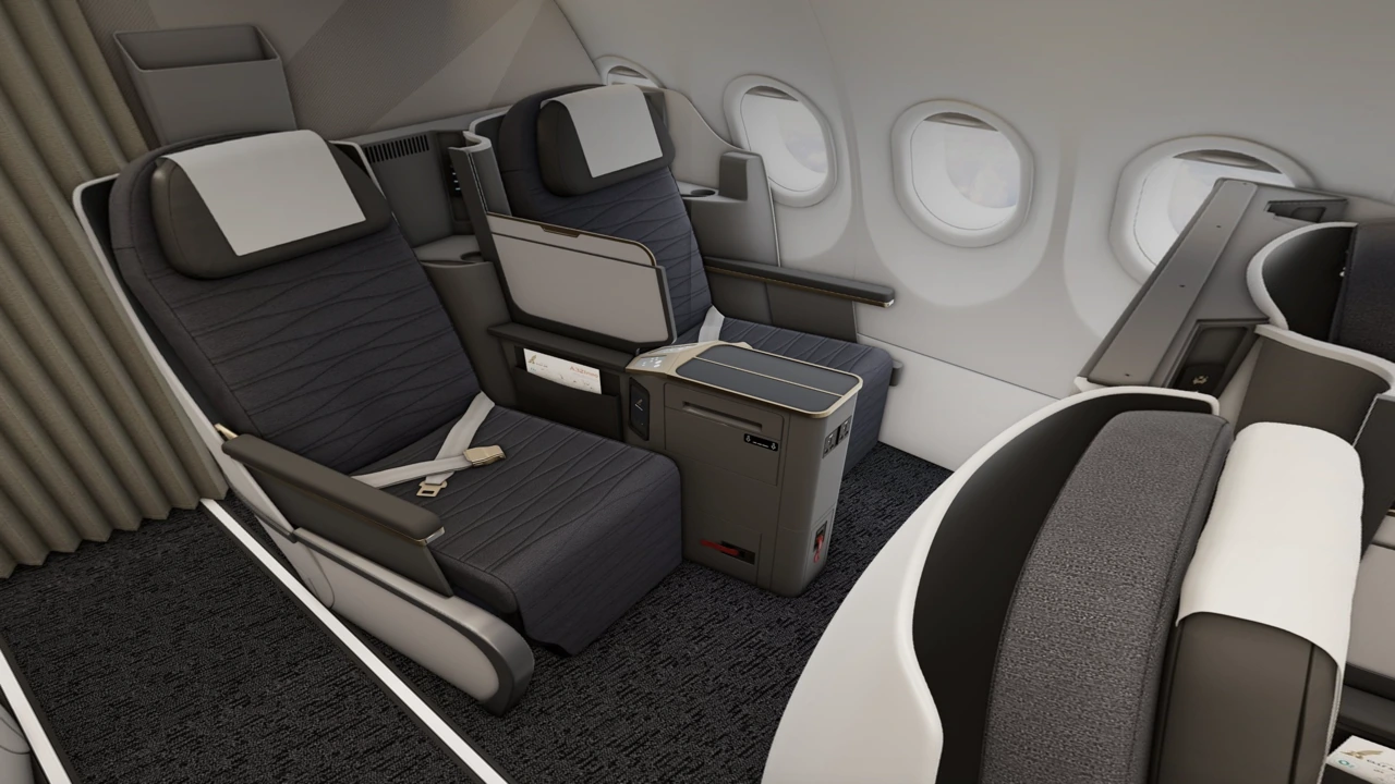 Gulf Air business class seat