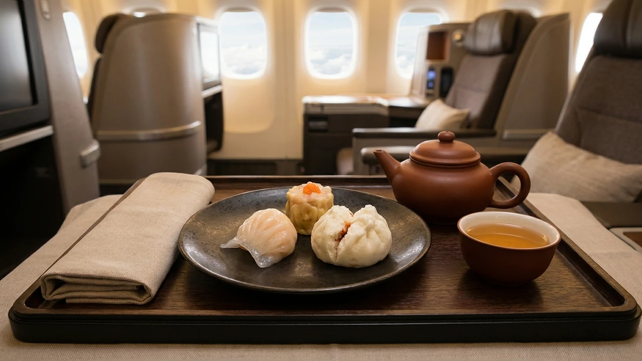 Hong Kong Airlines business class seat