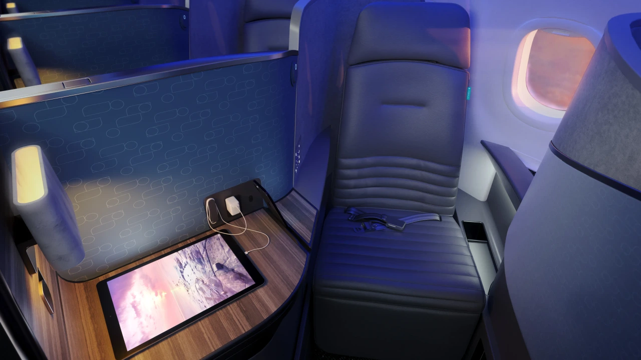 JetBlue Airways business class seat