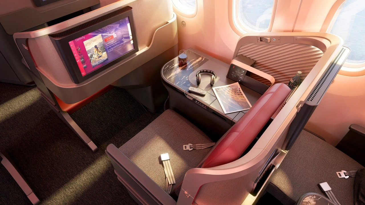 LATAM Airlines business class seat