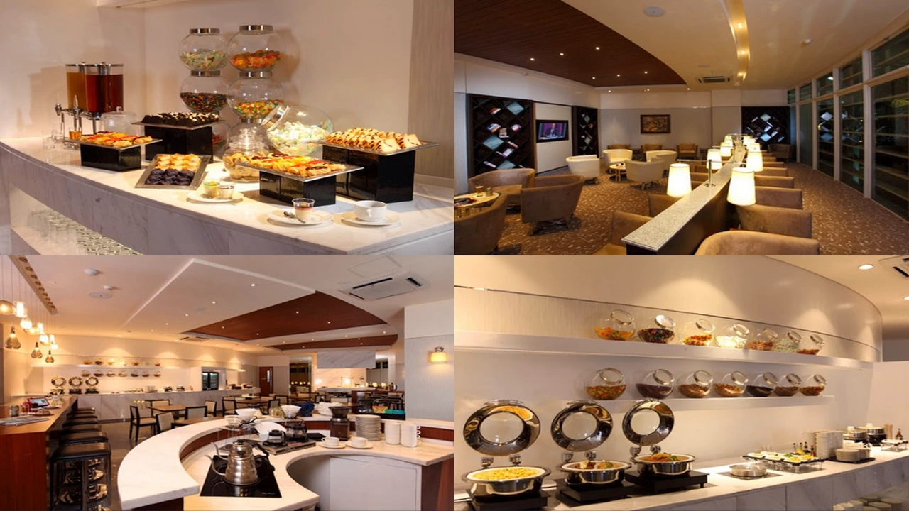 Philippine Airlines business class lounge