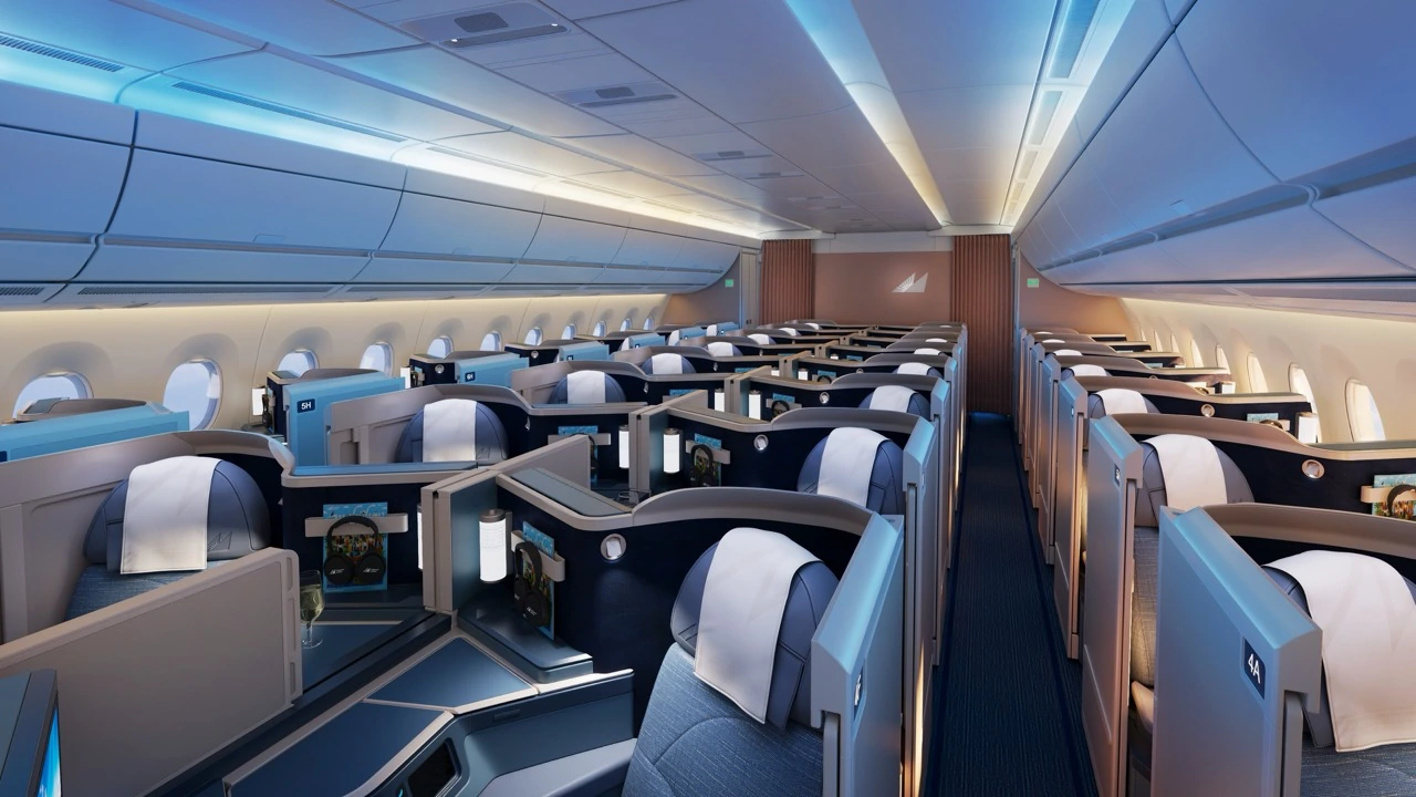 Philippine Airlines business class seat