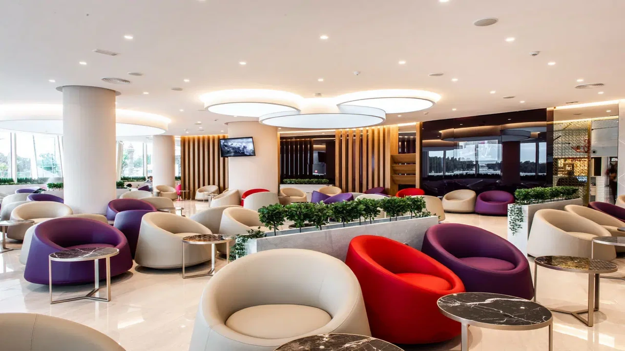 Royal Air Maroc business class lounge