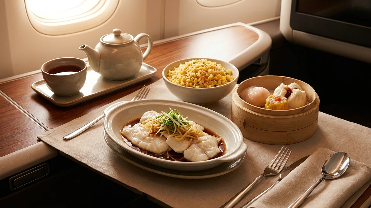 Shenzhen Airlines business class cabin