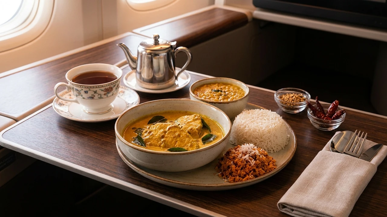 SriLankan Airlines business class seat