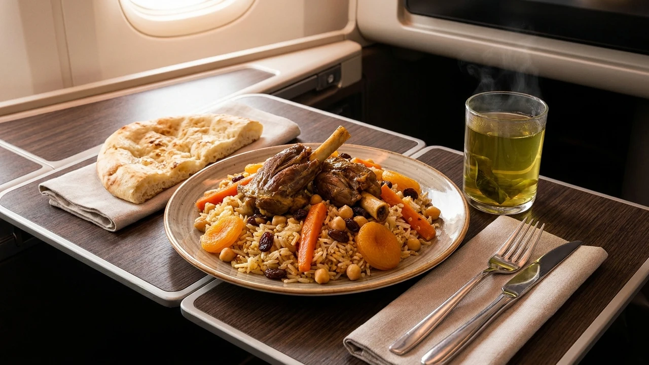 Uzbekistan Airways business class seat