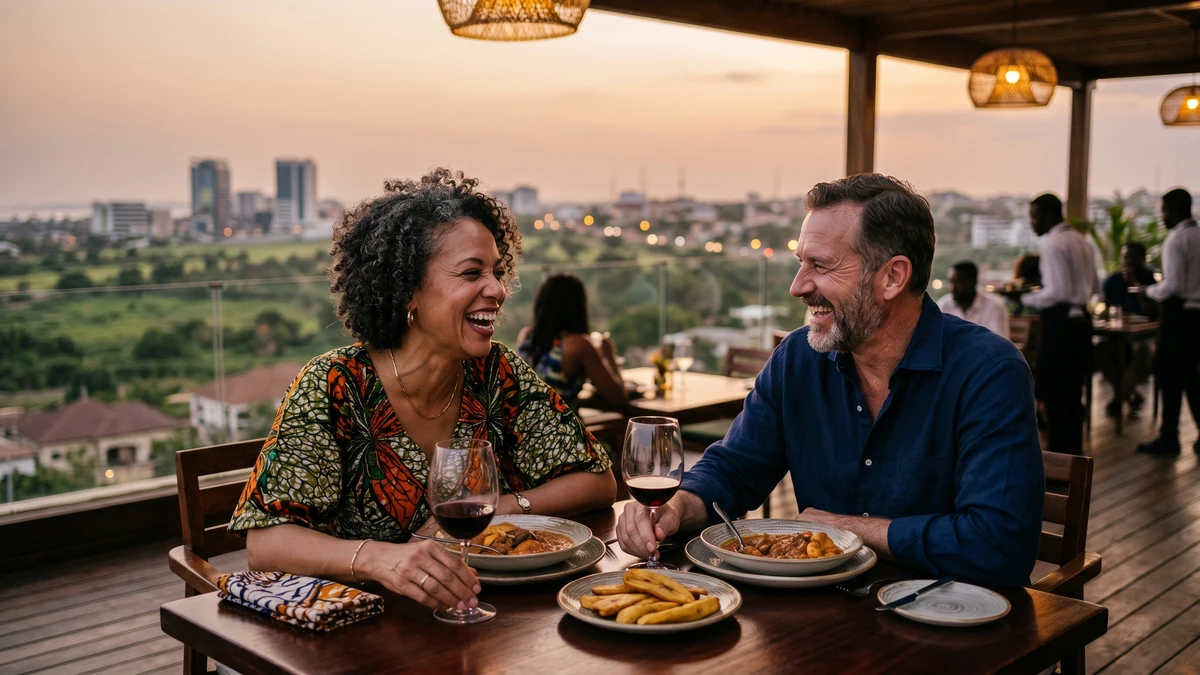 Business class flights to Accra - premium experience