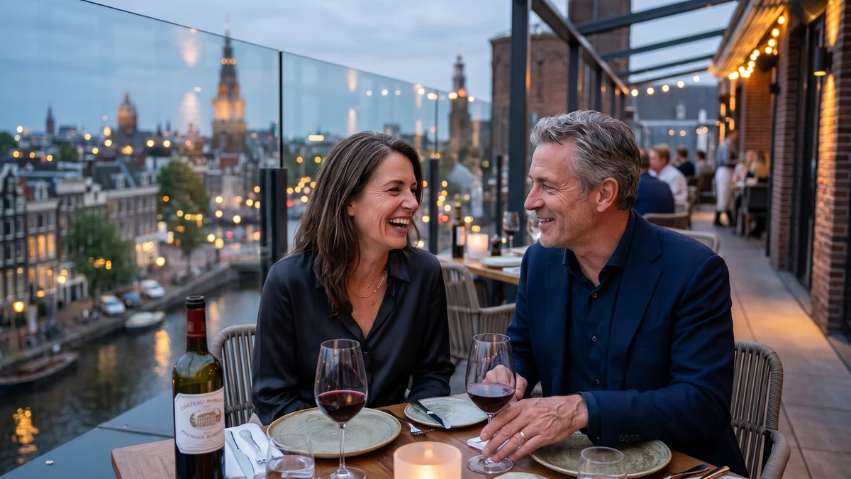 Business class flight from Tulsa to Amsterdam - premium experience