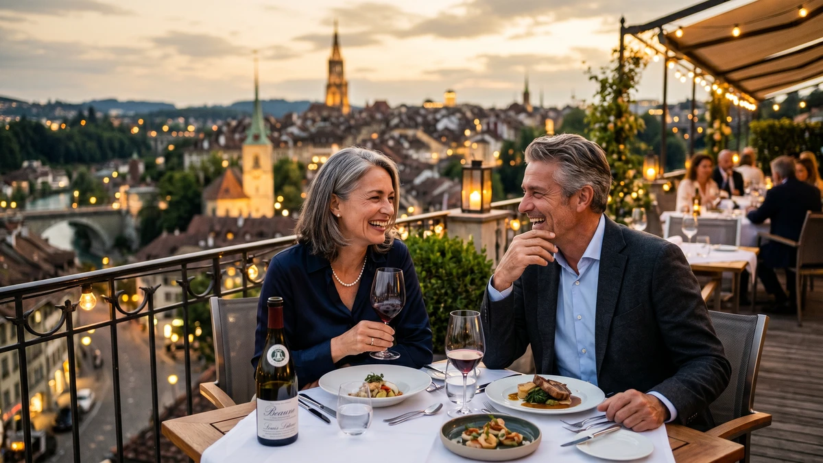 Business class flights to Bern - premium experience