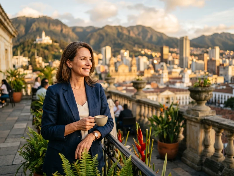 Business class flights to Bogotá