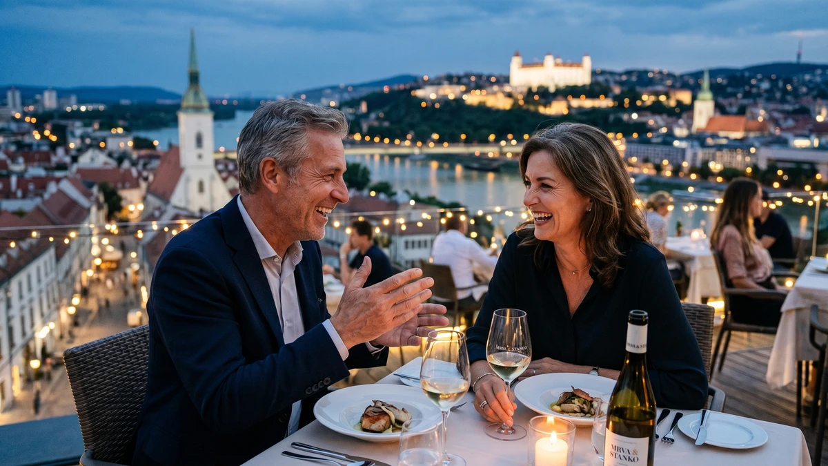 Business class flights to Bratislava - premium experience