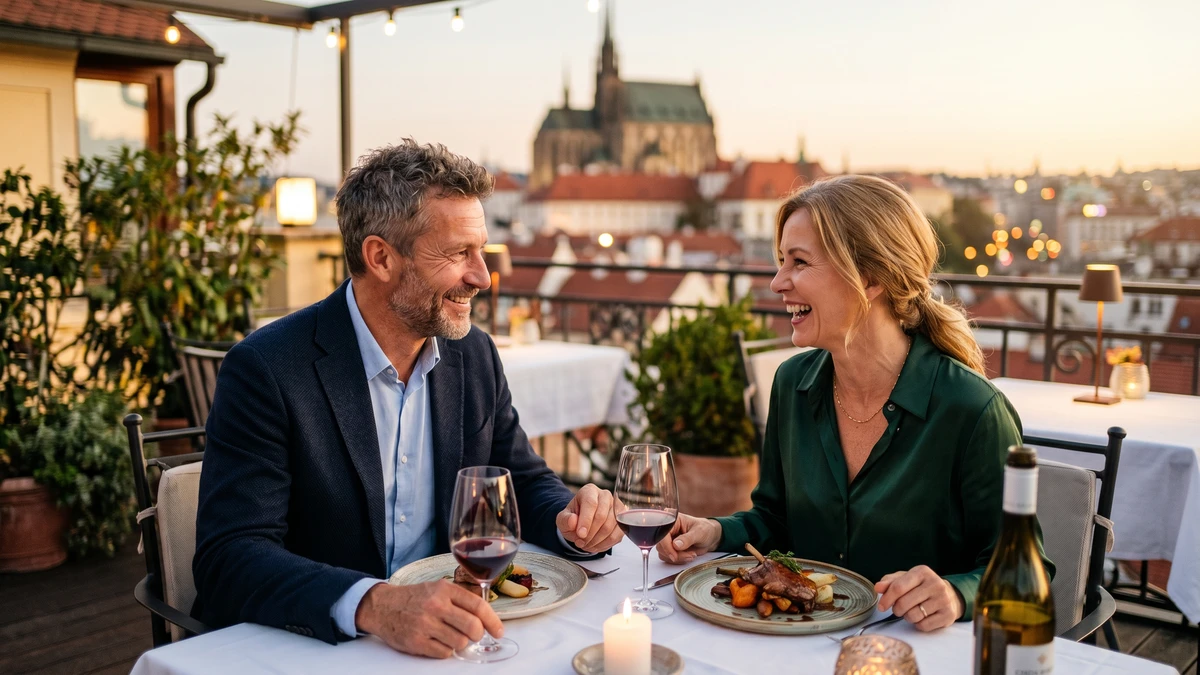 Business class flights to Brno - premium experience