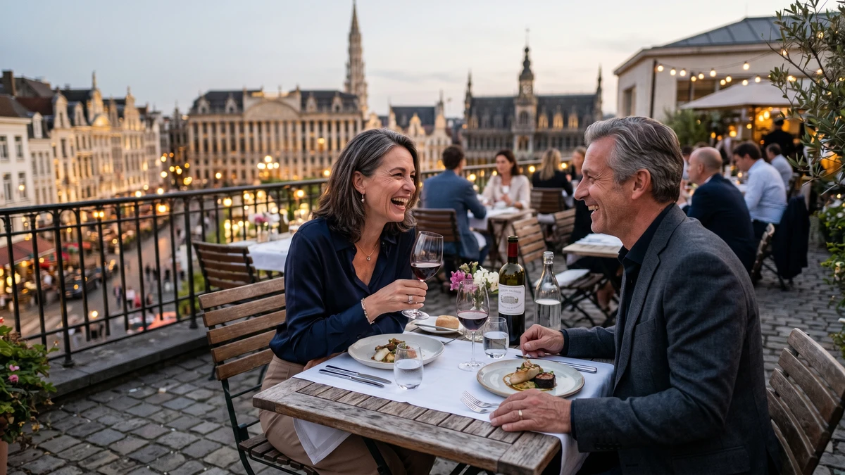 Business class flight from Washington DC to Brussels - premium experience