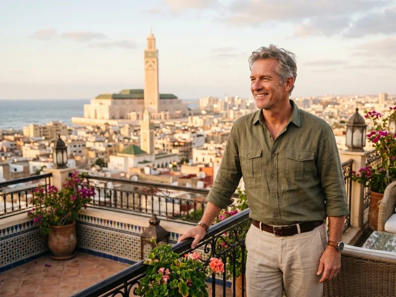 Business class flights to Casablanca