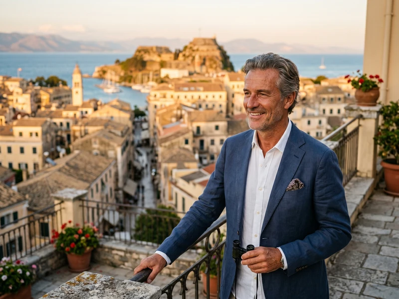 Business class flights to Corfu