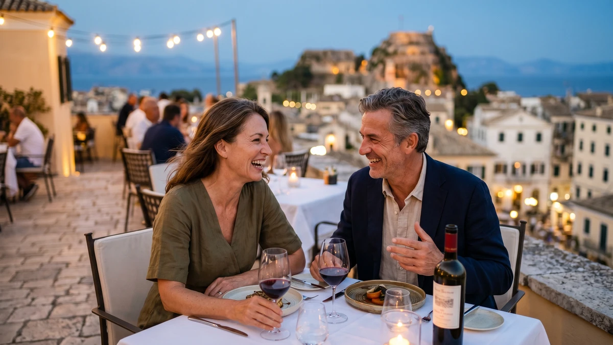 Business class flights to Corfu - premium experience