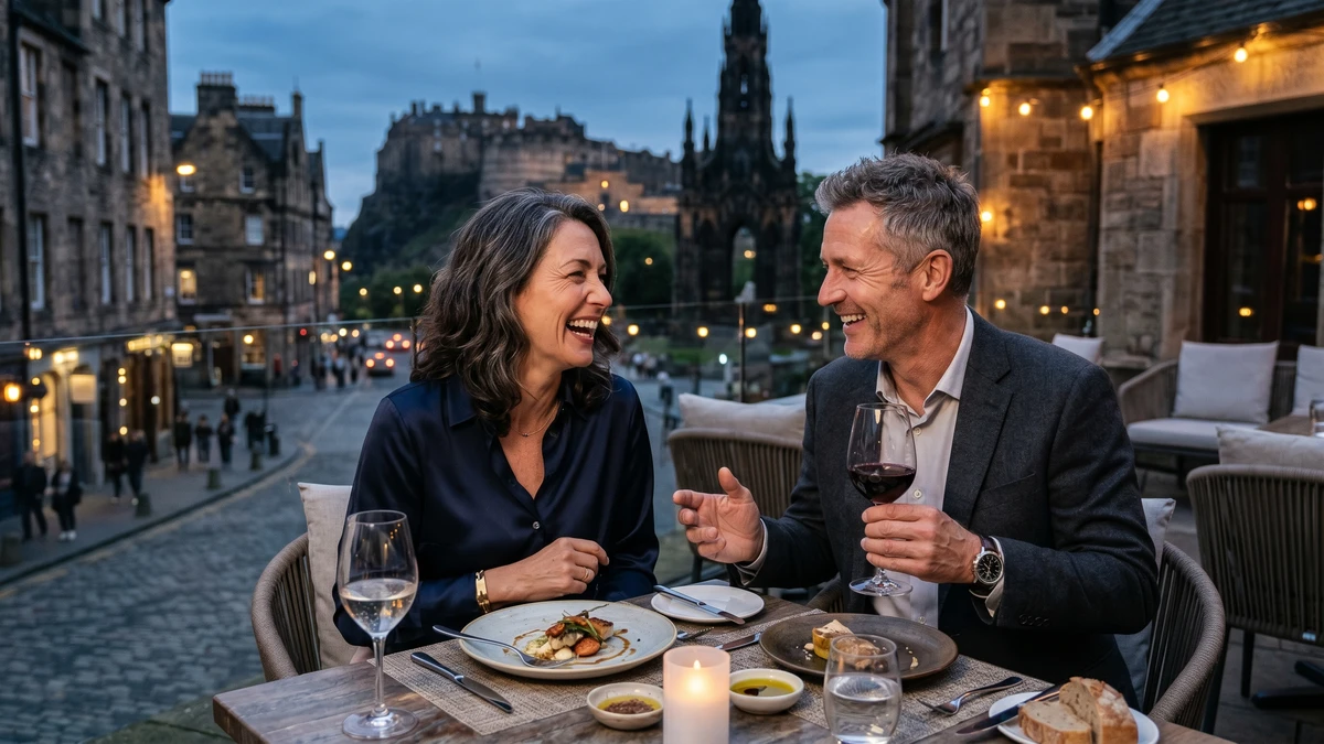 Business class flights to Edinburgh - premium experience